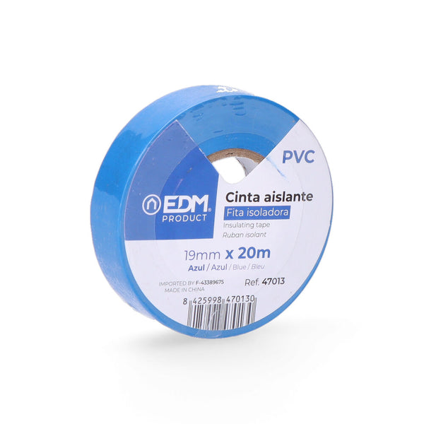 Insulating Tape 20M X 19Mm Blue Edm Quality "Supra"