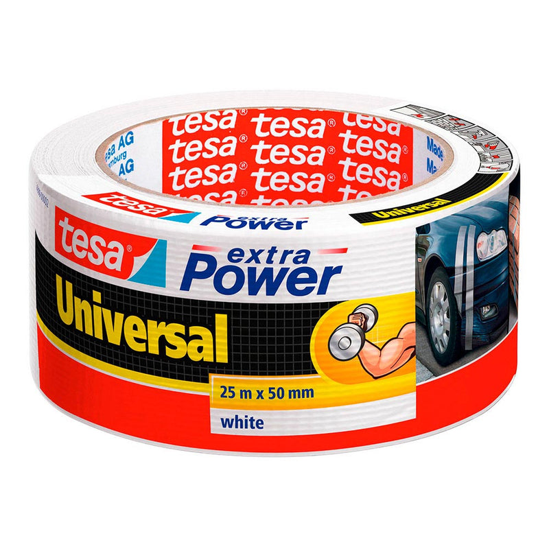 White Universal Tape 25M X 50Mm 56388 Tesa