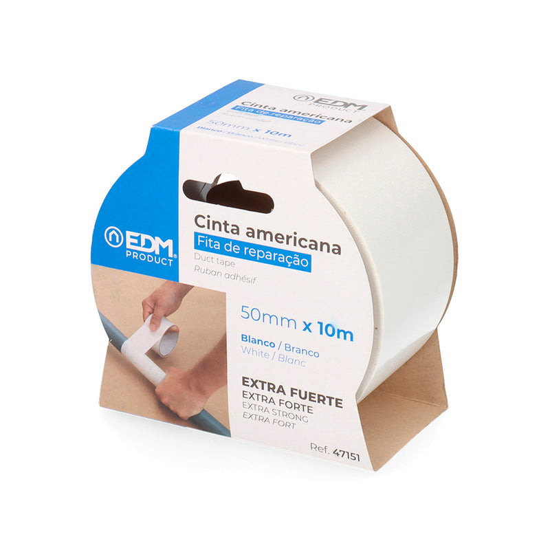 American Multipurpose Tape 10M X 50Mm White Edm