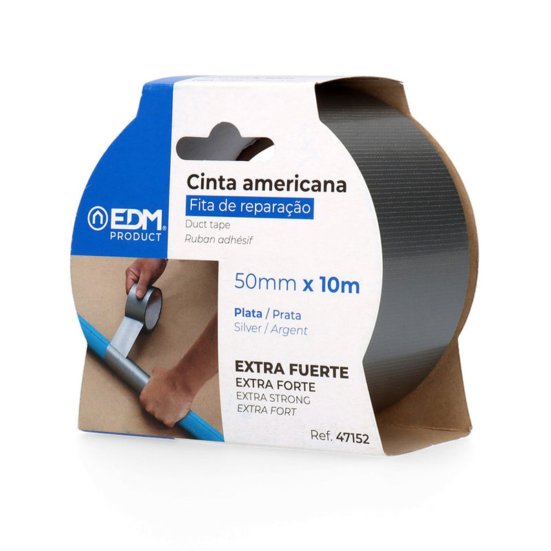 Cinta Multiuso Americana 10M X 50Mm Gris Edm