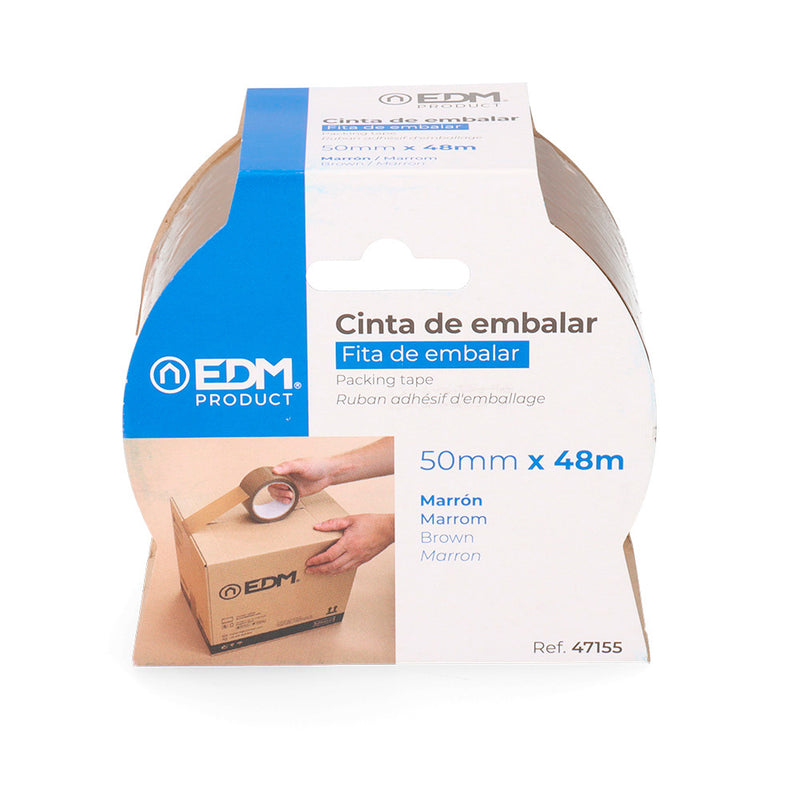 Brown Seal Tape 48 Microns 50M x 50Mm Edm