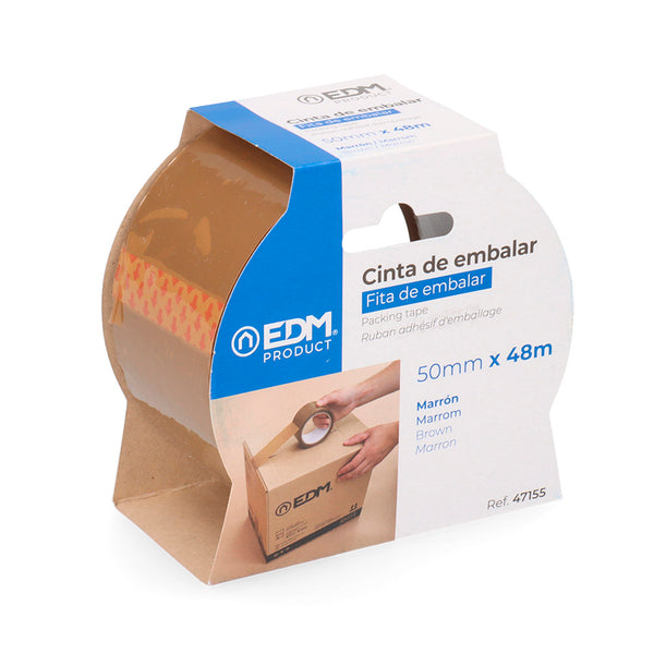 Brown Seal Tape 48 Microns 50M x 50Mm Edm