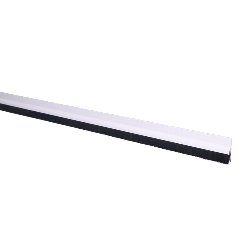 White Rigid Under Door Draught Excluder 1M