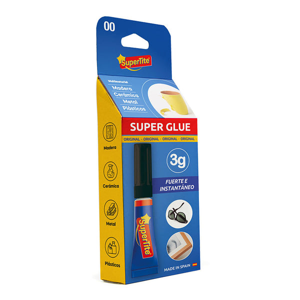 Instant Cyanoacrylate Adhesive, Blister 3G 2400 Supertite