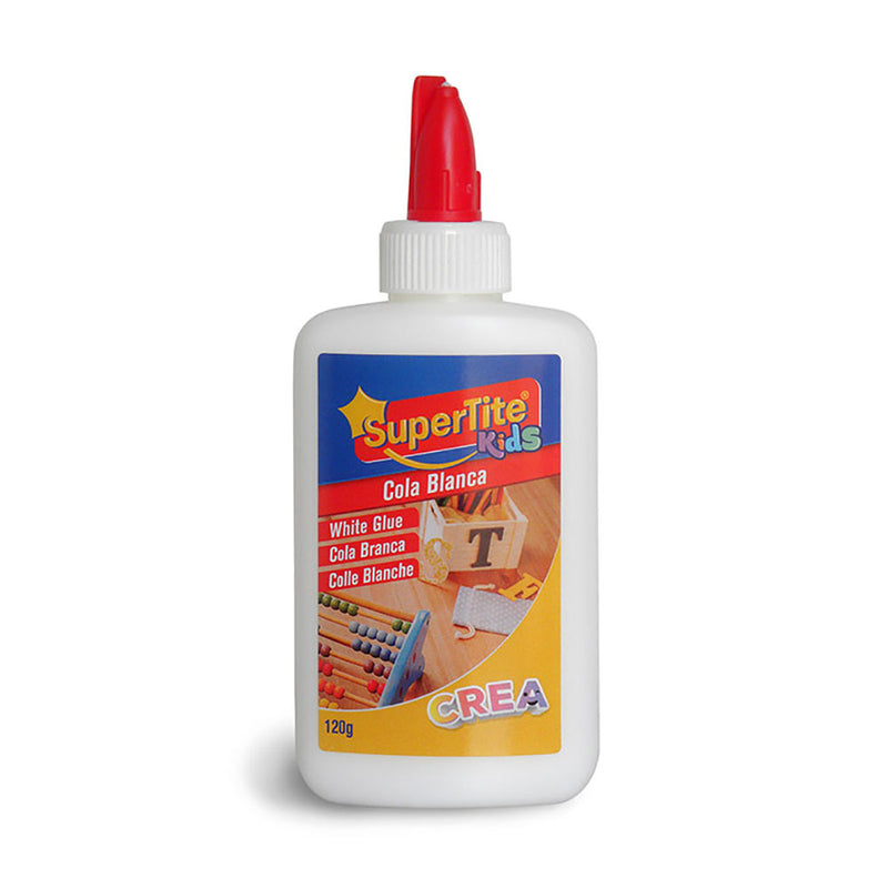 Cola Blanca Escolar, Bote 120G  A2427 Supertite