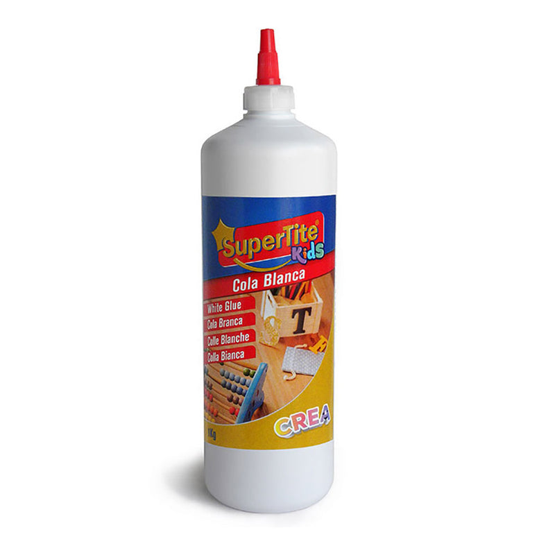 White School Glue, 1Kg Can A2718 Supertite