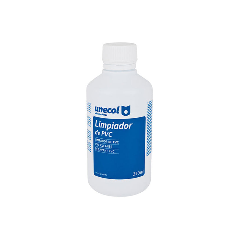 PVC Cleaner, Plastic Bottle 250Ml A207 Unecol