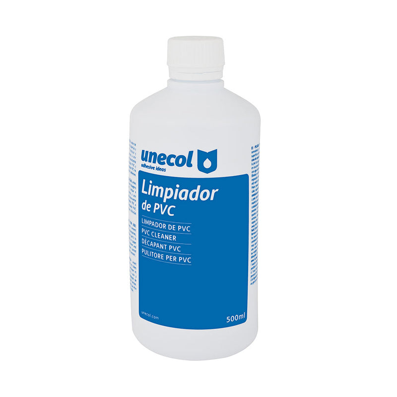 PVC Cleaner, Plastic Bottle 500Ml A215 Unecol