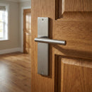 Manilla con placa rectangular de acero inoxidable para puertas modelo '503'