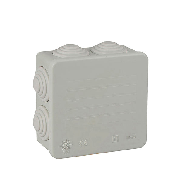 Square Waterproof Box 80x80x35mm Solera 604