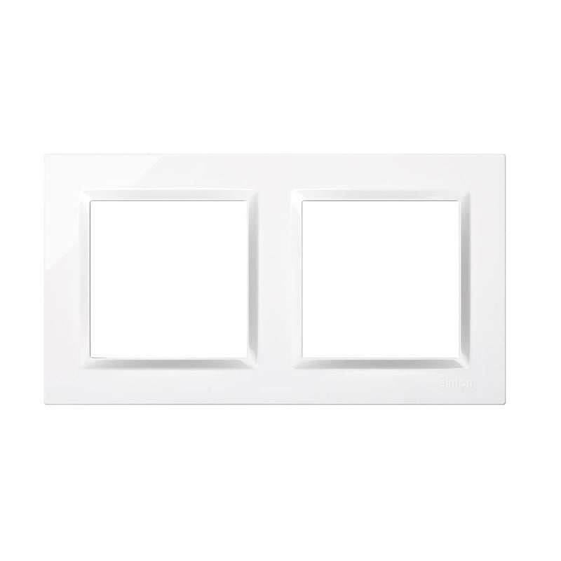 2 Elements White Frame