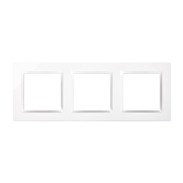 3 Elements White Frame