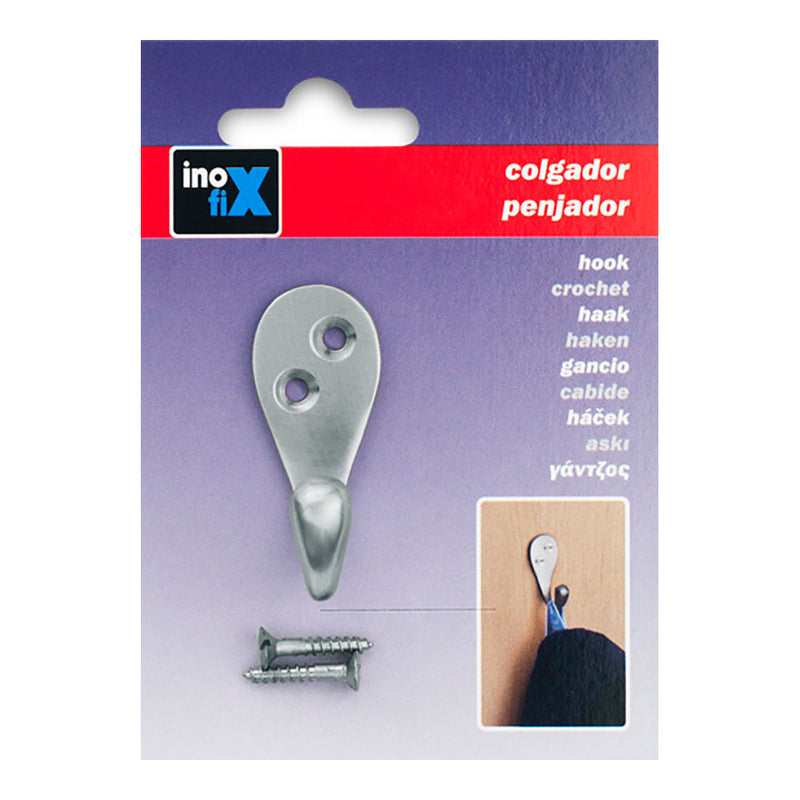 Classic Hanger Made Of Satin Nickel Brass 3760-7-000 (Blister) Inofix