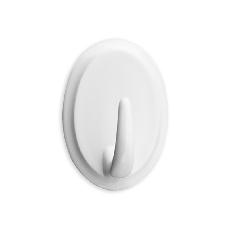 White Round Adhesive Hanger 2063-3-000 (Blister 2 Units) Inofix