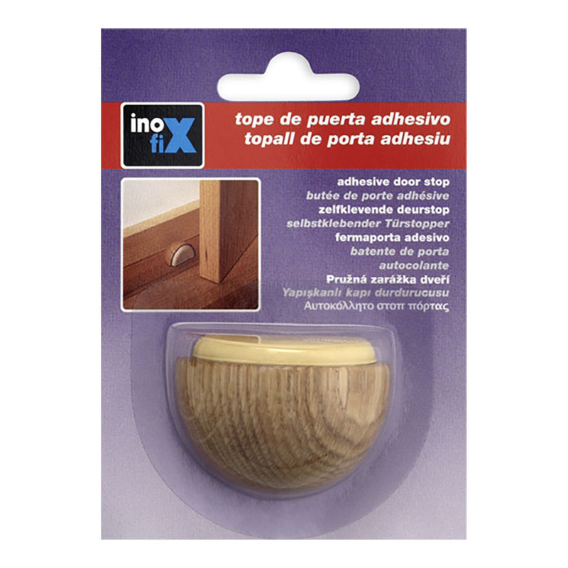 Tope Madera Adhesivo Roble (Blister) Inofix