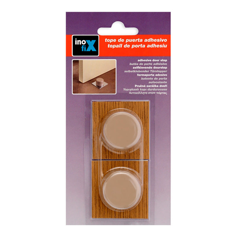 Tope Adhesivo Parquet Beige (Blister 2 Unid. ) Inofix