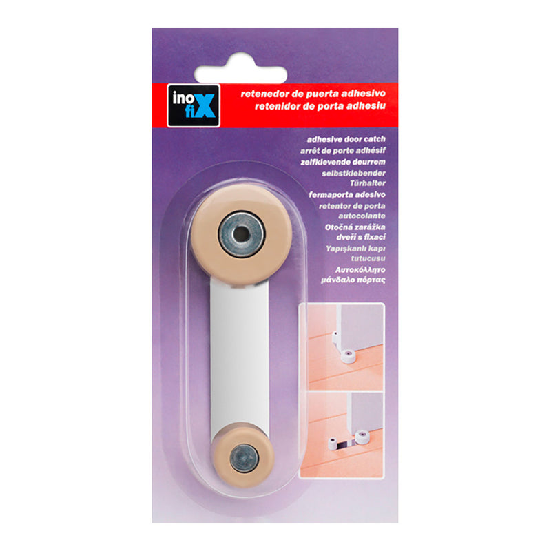 Beige Metal Rotating Retainer Stop (Blister) Inofix