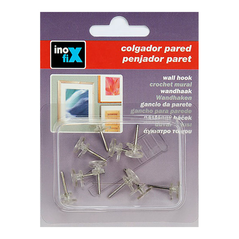 Simple Picture Hanger. Transparent 3000-0 (Blister 10 Units) Inofix