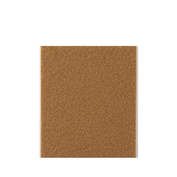 Pack 1 Brown Synthetic Adhesive Felt 100x85mm Plasfix Inofix