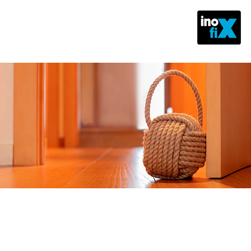 Textile Door Stop 1Kg Natural Knot. Inofix