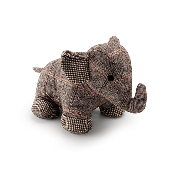 Textile Door Stopper 1Kg Grey Elephant. Inofix