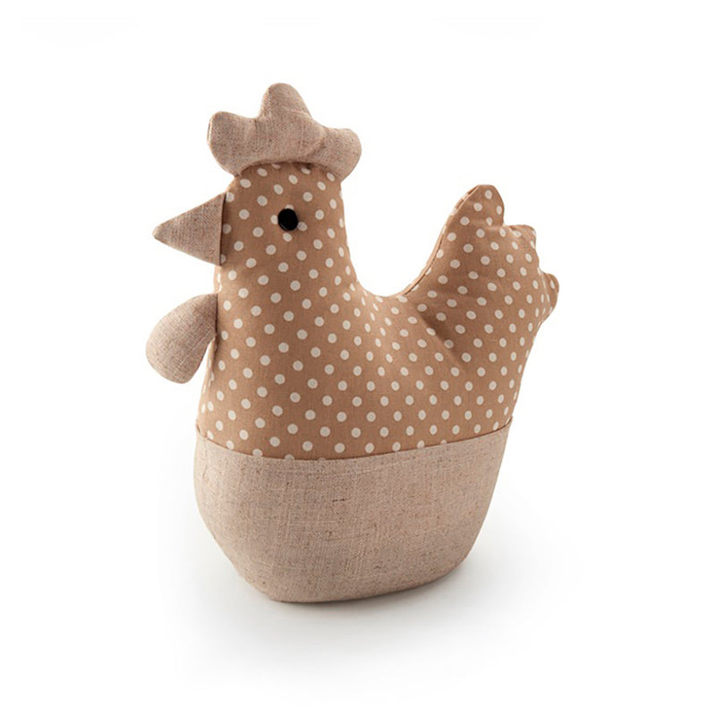 Textile Door Stopper 1Kg Beige Chicken. Inofix