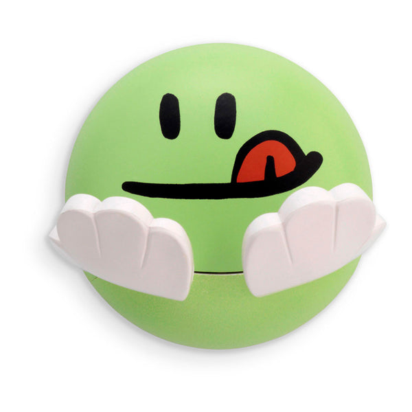 Children's Adhesive Hanger Green Face Design. 2180-5-000 Inofix