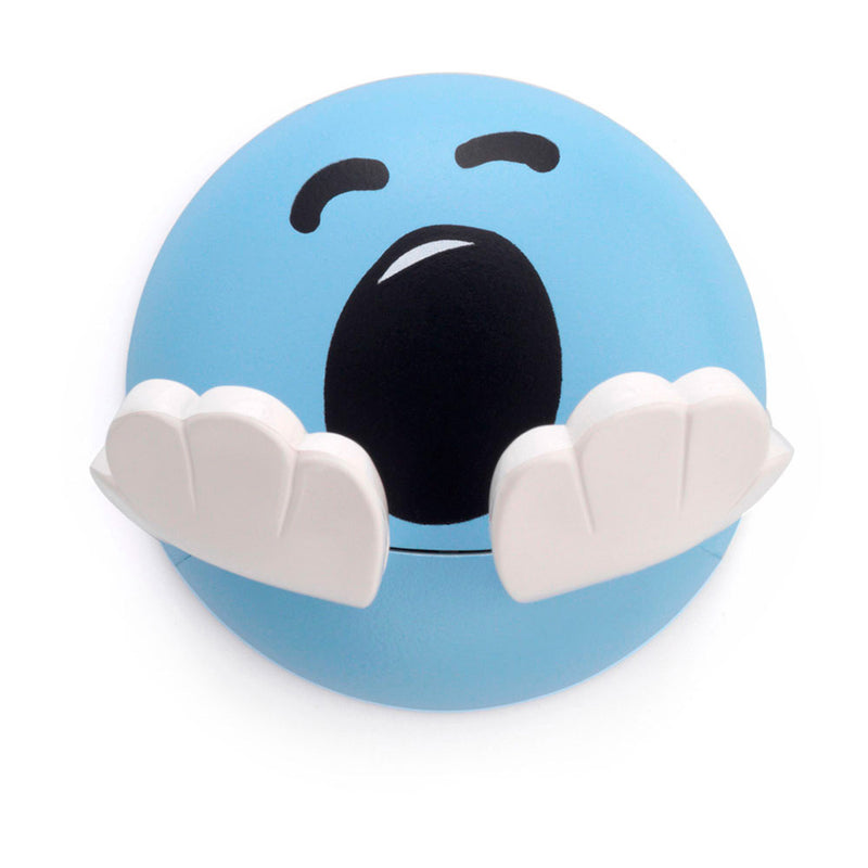 Children's Adhesive Hanger Blue Face Design. 2180-7-000 Inofix