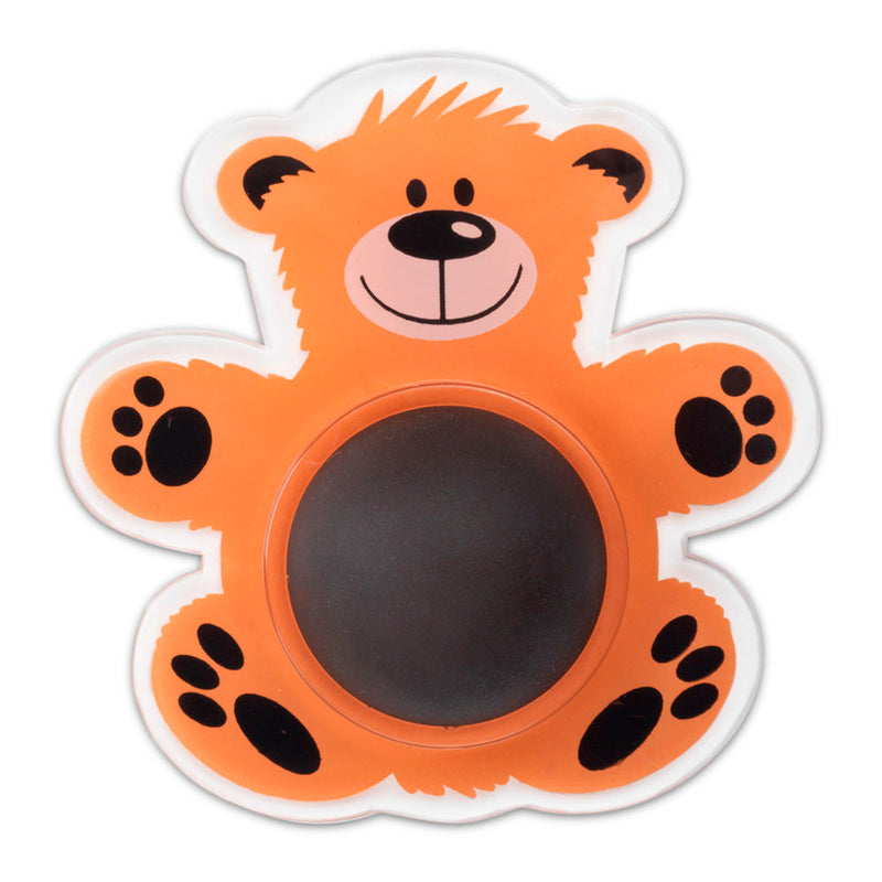 Inofix Orange Bear Adhesive Wall Stopper