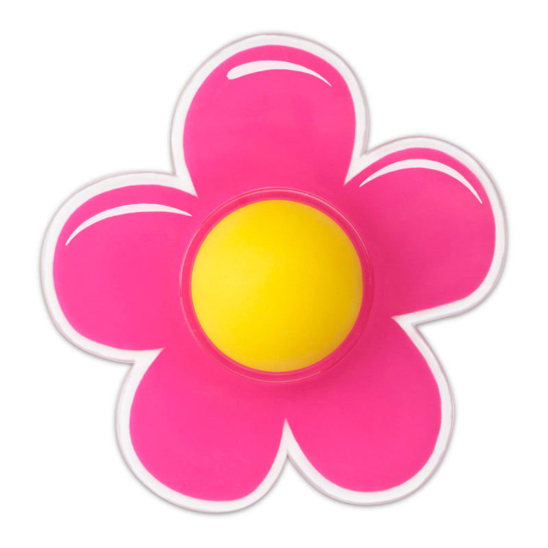 Inofix Pink Flower Adhesive Wall Stopper