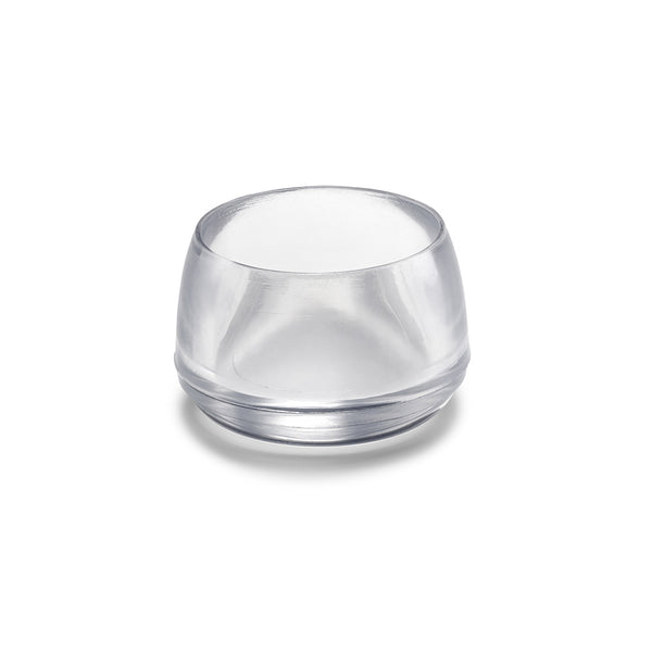 Transparent Exterior Round End Cap Ø18Mm (Blister 8 Units) Inofix