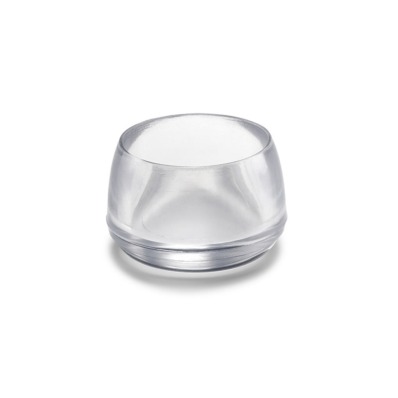 Transparent Exterior Round End Cap Ø16Mm (Blister 8 Units) Inofix