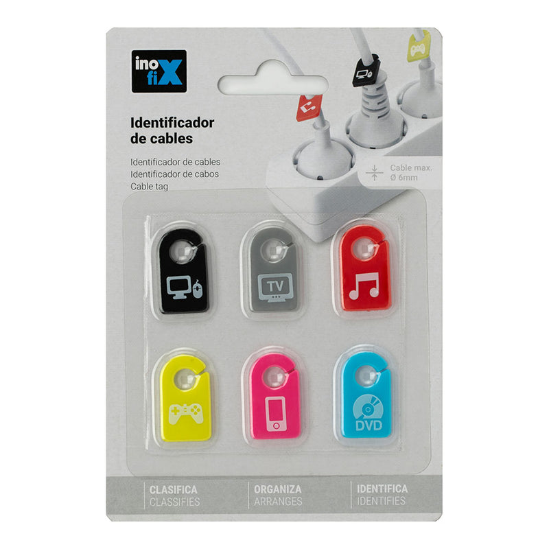 Cable Identifier Assorted Inofix Colors / Assorted Models