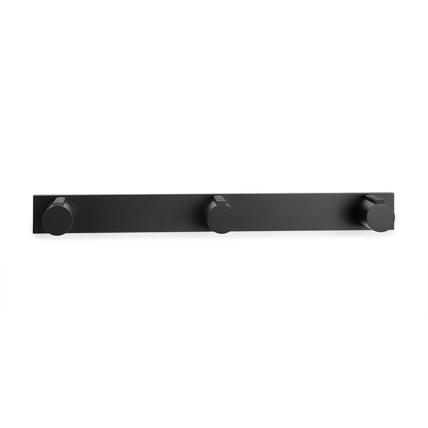 Triple Cylindrical Hanger Matte Black 3089-3 Inofix