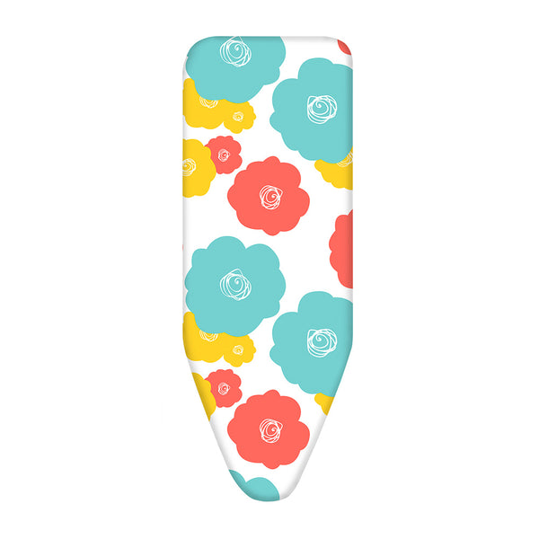 Funda Plancha Power Vap 140X55Cm. Flores, 1347L5, Inofix