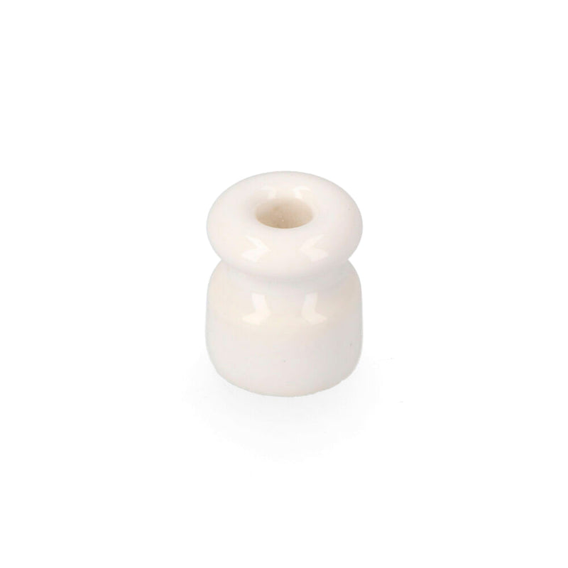 Porcelain Insulator For Stranded Cable White Edm