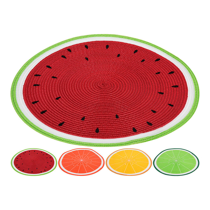 Round Tablecloth Ø38Cm Fruit Assorted Models