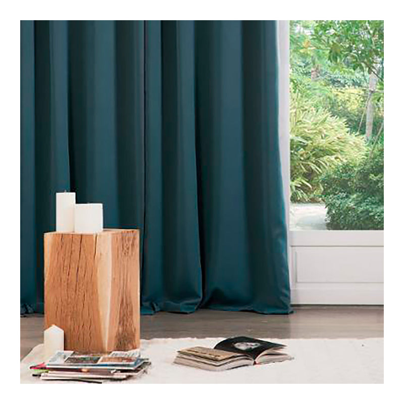 Pack of 2 Units, Green Leaf Blackout Curtain 135X240Cm