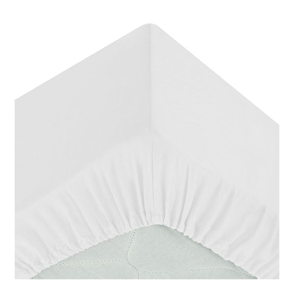 White Fitted Sheet 90x190cm