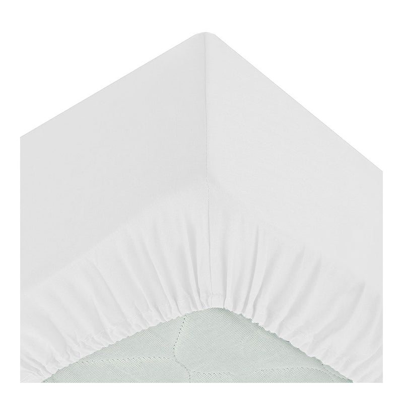 White Fitted Sheet 160x200cm