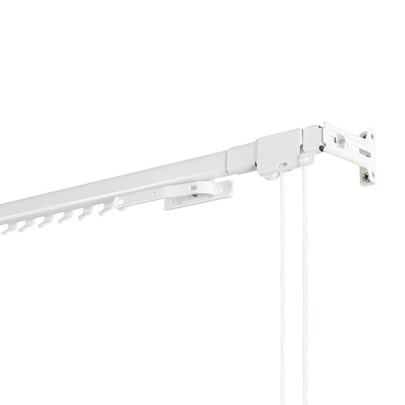 Riel Reforzado Extensible 70-120Cm Blanco Cintacor - Storplanet