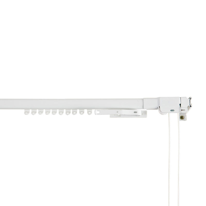 Reinforced Extendable Rail 120-210Cm White Cintacor - Storplanet