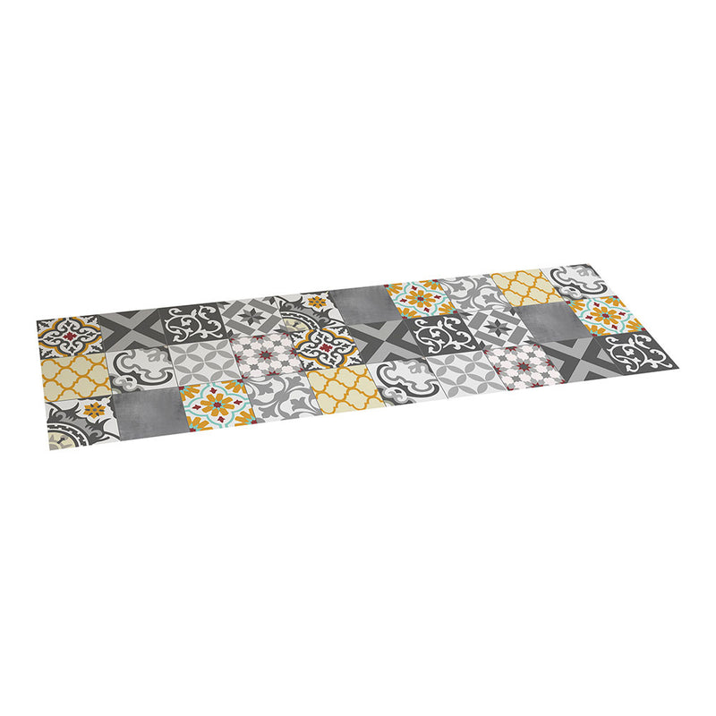 Vinyl Carpet Croma Patch Grey-Amber 60x200cm Cintacor - Storplanet