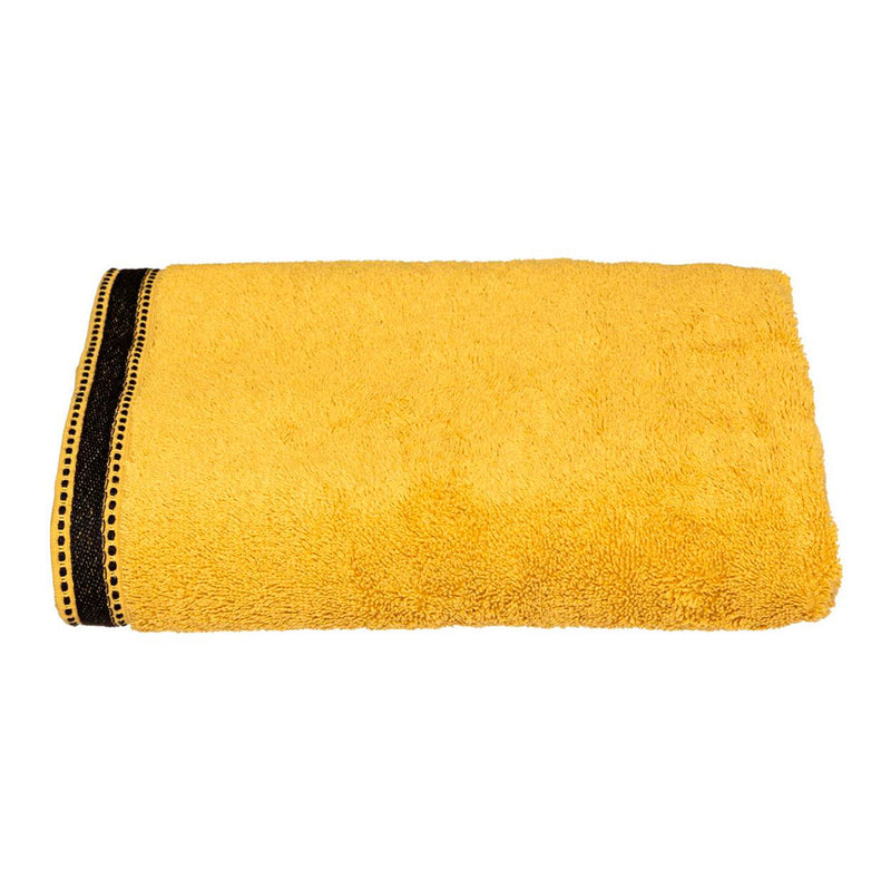 Premium Bath Towel Mustard Color 70X130Cm