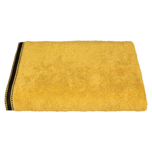 Premium Bath Towel Mustard Color 100X150Cm