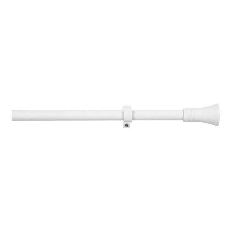 Kit Barra Cortina Cono Extensible De 160 A 300Cm Blanco Cintacor - Storplanet