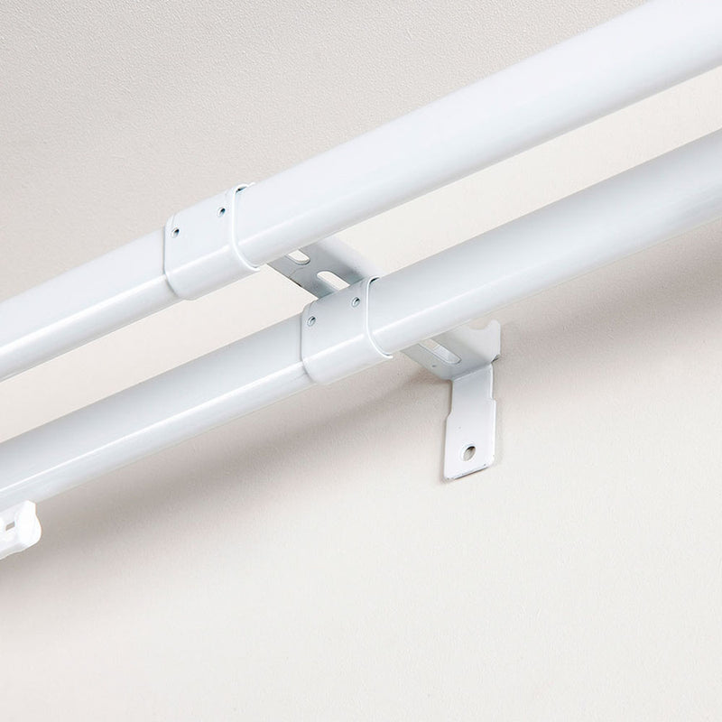 Reinforced Double Rail Central Support White (1 Unit)Cintacor - Storplanet