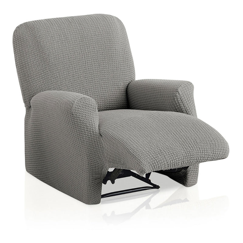 Funda Bali Gris Muliti-Elástica Para Sofa Relax Completo 1 Plaza Belmarti