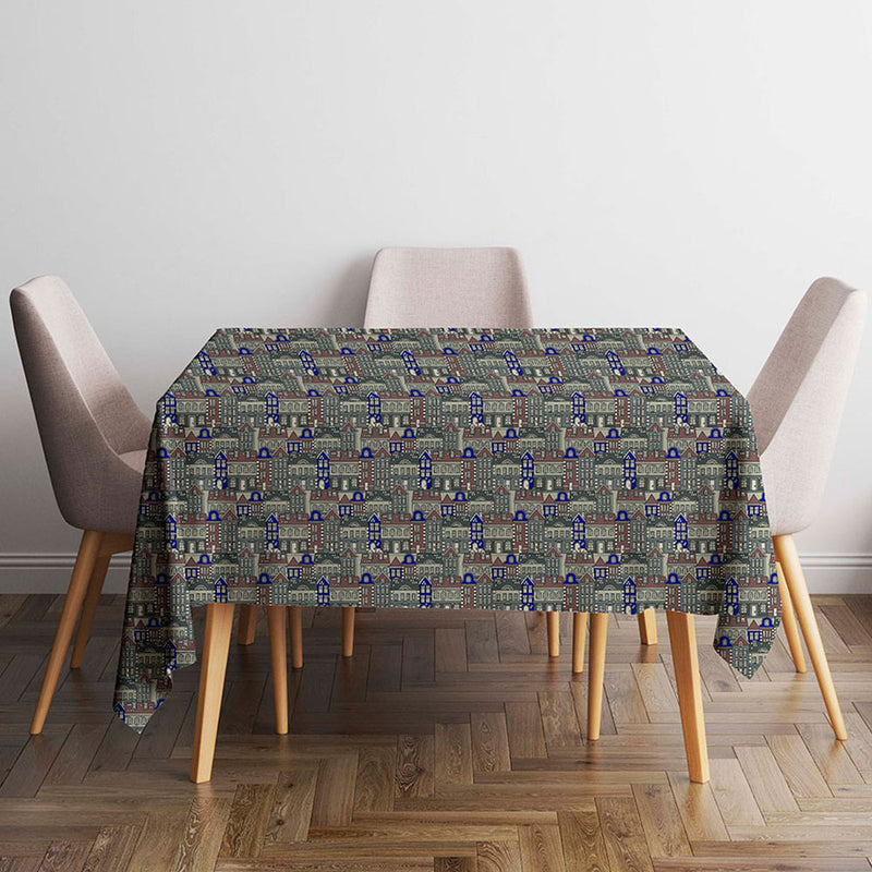 Town Anti-Stain Tablecloth 140X140Cm, Things Home Trade