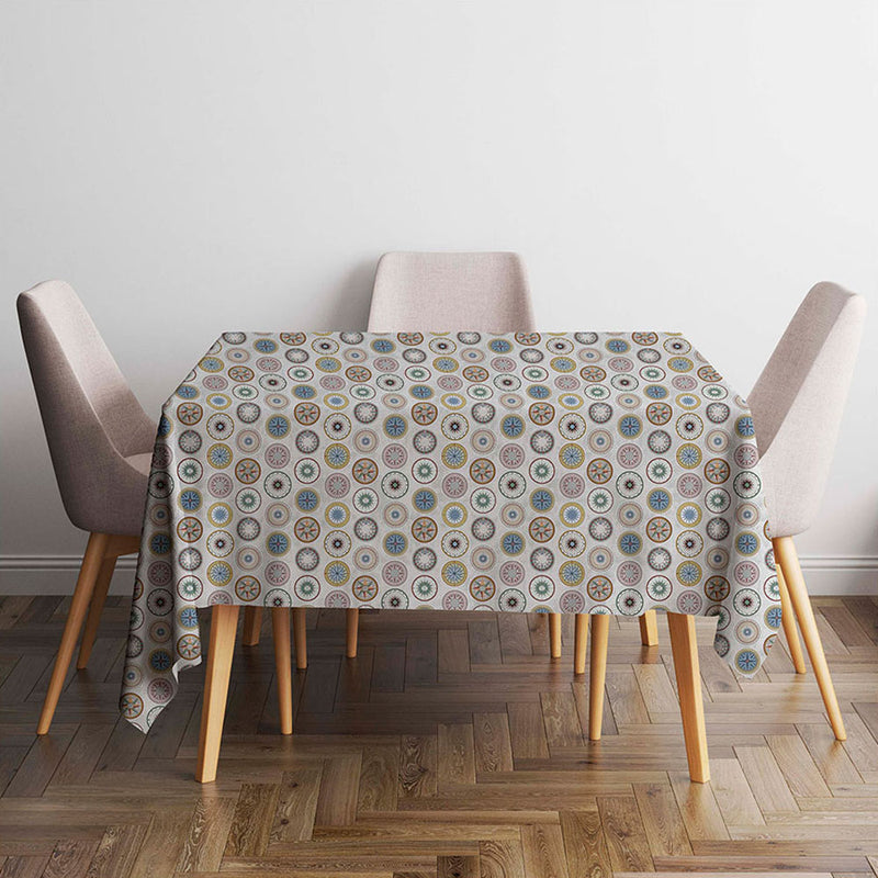 Compasvint Stain-Resistant Tablecloth 140X140Cm, Things Home Trade